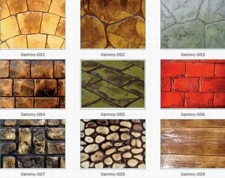 压模地面装饰用的什么地坪材料？